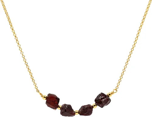 Miniatura 17 de Gempires Natural Raw Bar Crystals Pendant Necklace Handmade Jewelry 22 inch Adjustable Chain