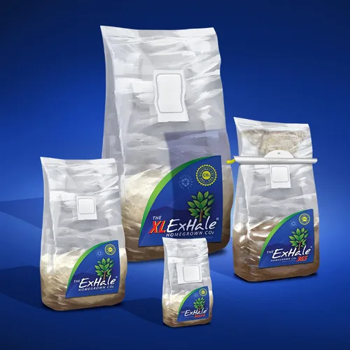 Miniatura 3 de ExHale Homegrown CO2 365 - Bolsa autoactivada para salas de cultivo y tiendas de campaña, ideal para salas de cultivo en interiores, CO2