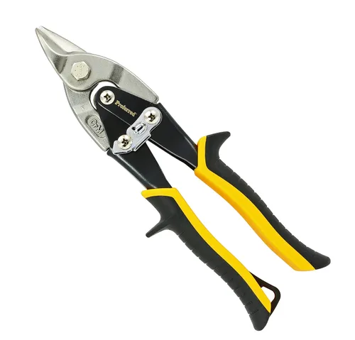 Miniatura 9 de Tijeras de aviación T02005, agarre TPR, corte largo, amarillo/negro
