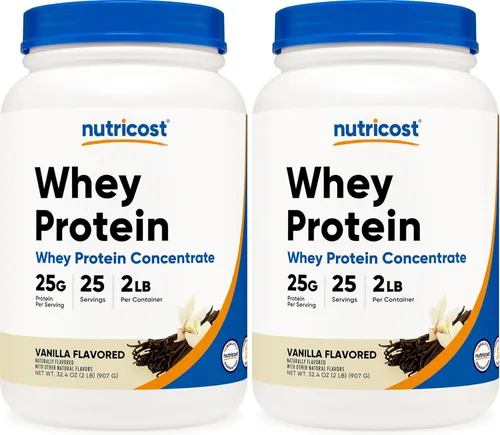 Miniatura 9 de Nutricost - Concentrado de proteína de suero (Chocolate) 2 libras - Sin gluten y sin OMG