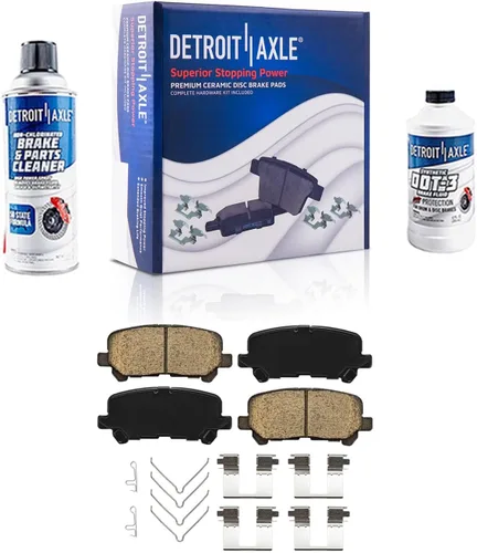 Miniatura 16 de Detroit Axle - Zapatas de freno traseras para Dodge Ram 1500 Buick Century LeSabre Roadmaster Cadillac Brougham Fleetwood DeVille Chevrolet Caprice