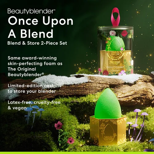 Miniatura 3 de Beautyblender® Once Upon a Blend Beauty Blender Set El juego de mezcla y tienda incluye 1 esponja de maquillaje y 1 nido