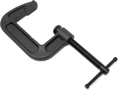 Miniatura 2 de WEN CLC322 Abrazaderas en C de hierro fundido resistentes con apertura de mandíbula de 3 pulgadas y garganta de 2 pulgadas, paquete de 2