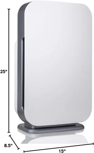 Miniatura 4 de Purificador de aire Alen BreatheSmart Flex HEPA con filtro puro, tasa de intercambio de 700 pies cuadrados en 30 minutos, 1400 pies cuadrados en 1