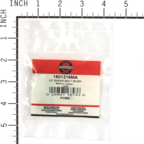 Miniatura 3 de Murray 1501216MA - Kit de pernos de cizalla para quitanieves