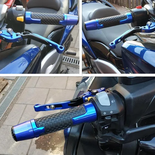 Miniatura 4 de Para Yamaha XT660 XT660X XT660R XT660Z 2004-2020 Palancas de embrague de freno extensibles plegables para motocicleta, embrague de freno ajustables