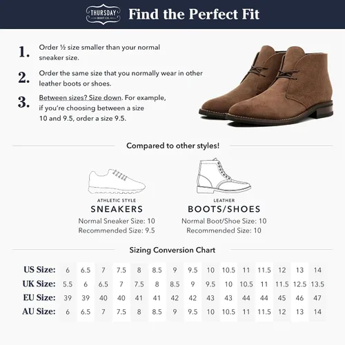 Miniatura 6 de Thursday Boot Company - Botas Chukka Scout para hombre