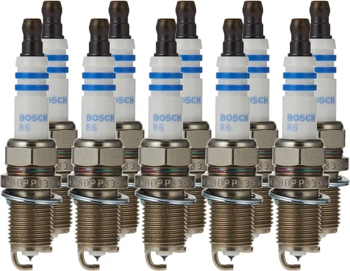 BOSCH 7422 OE Bujía de alambre fino doble platino – Paquete de 10