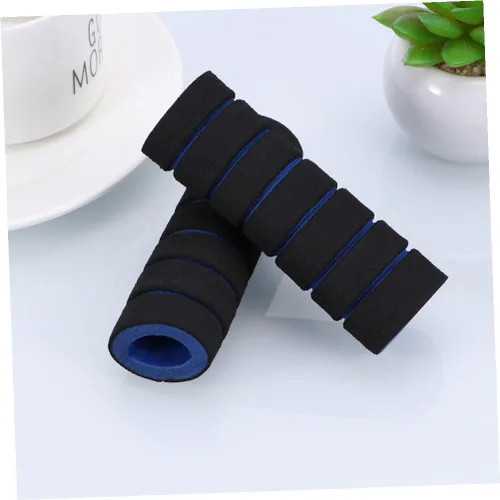 Miniatura 6 de BESPORTBLE 2 unids manillar de bicicleta empuñaduras de bicicleta para manillares Agarres de bicicleta mango barra de esponja Grip cubierta