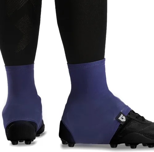 GridIron Gladiator - Fundas de tacos, calcetines para tacos de fútbol americano, polainas para tacos de fútbol, béisbol y sóftbol Azul