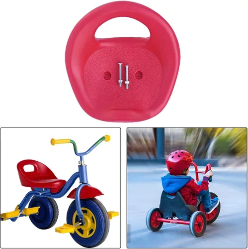 Miniatura 4 de Menolana Asiento de triciclo para niños pequeños, asiento de kart, sillín de carrito de deriva, asiento para carrito de carreras, duradero, grueso