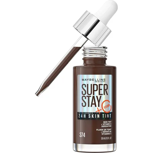 Miniatura 20 de Maybelline Super Stay Up - Tinte para piel de hasta 24 horas, base radiante de cobertura ligera a media, maquillaje infundido con vitamina C, 102, 1