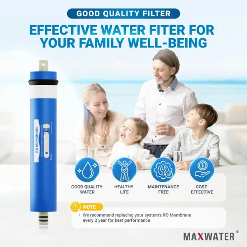 Miniatura 7 de Max Water Membranas de ósmosis inversa Max RO Water FIlter Systems (50 GPD)
