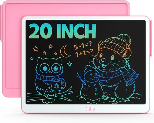 Miniatura 8 de Bravokids Juguetes para niñas y niños de 3 a 6 años, tableta de escritura LCD tablero de dibujo de 10 pulgadas, almohadillas de dibujo electrónicas
