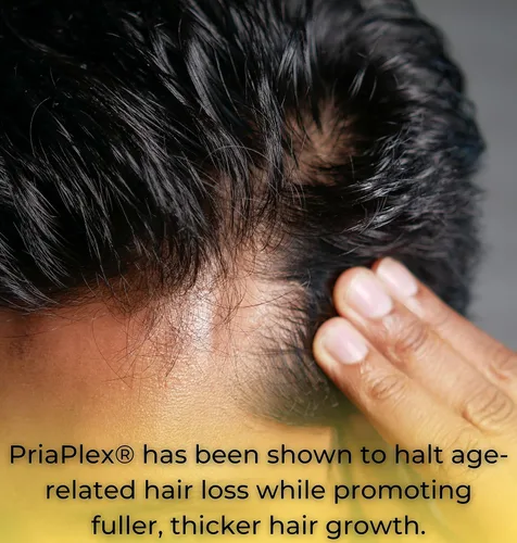 Miniatura 5 de PriaPlex Suplemento natural para el crecimiento del cabello para la pérdida de cabello para hombres y mujeres, apoyo a un crecimiento saludable
