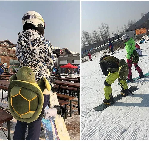 Miniatura 4 de Protective Gear for Skiing Skating Snowboarding Cute Turtle Tortoise Cushion Green