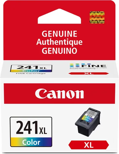 Cartucho de tinta de color genuino Canon CL-241 XL, compatible con MG2120/3120/4120, MX512/432/472/372/392/522/532/452, MG2220/3220/4220/3520/3620,