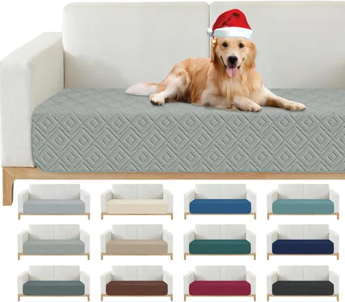 Miniatura 41 de Manta impermeable 2026 para perros (30 x 70 pulgadas), cómoda alfombrilla de sofá para mascotas con respaldo antideslizante, almohadilla ligera