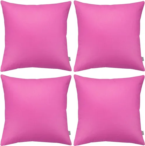 Miniatura 54 de Thmyo - Paquete de 4 fundas de almohada decorativas de 100 % algodón para lumbar, cómodas, sólidas, para Navidad/Halloween, fundas de cojín Blanco