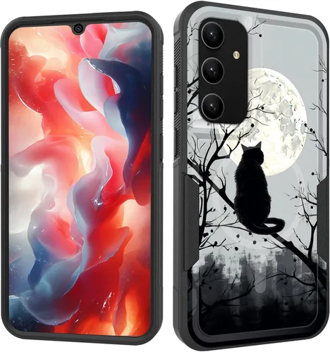 Miniatura 30 de Funda magnética para Galaxy A16 5G, [compatible con MagSafe] [protección contra caídas de grado militar] Funda resistente a prueba de golpes
