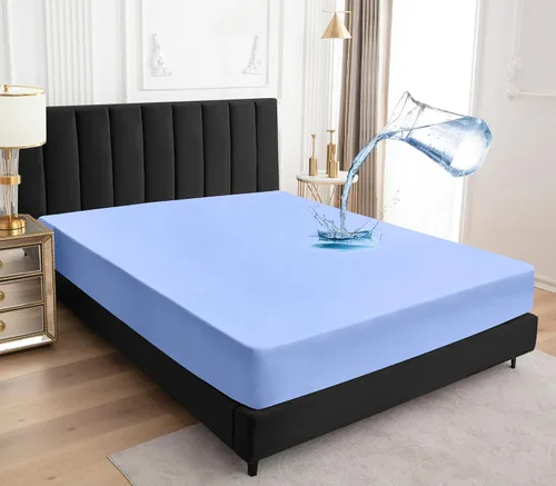 Miniatura 15 de Sufdari Protector de colchón impermeable, funda de colchón tamaño individual para cama, bolsillo profundo de 18 pulgadas, protector de colchón