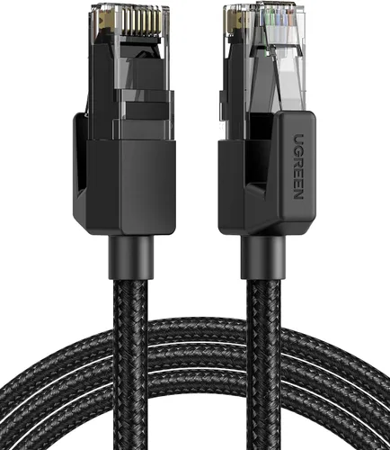 Miniatura 8 de Cable UGREEN Cat 6 gigabit ethernet trenzado Cat6 de alta velocidad 1000Mbps, cable de Internet RJ45 blindado de 3 m, cable de red LAN compatible