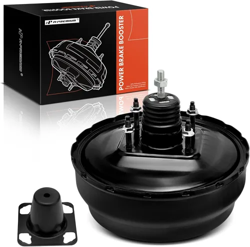 A-Premium Potenciador de freno de vacío compatible con Nissan Pathfinder e Infiniti QX4, 1998 1999 2000, 3.3L, SOHC, sin cilindro maestro