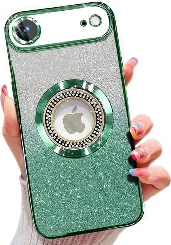 Miniatura 326 de Misscase Funda magnética con purpurina para iPhone 11 compatible con MagSafe, protección completa, delgada, a prueba de golpes, antiarañazos