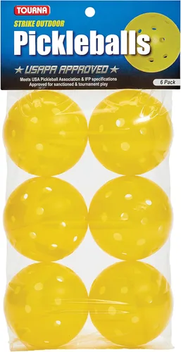 Tourna pelotas de pickleball, para exteriores, 6 unidades, Multi