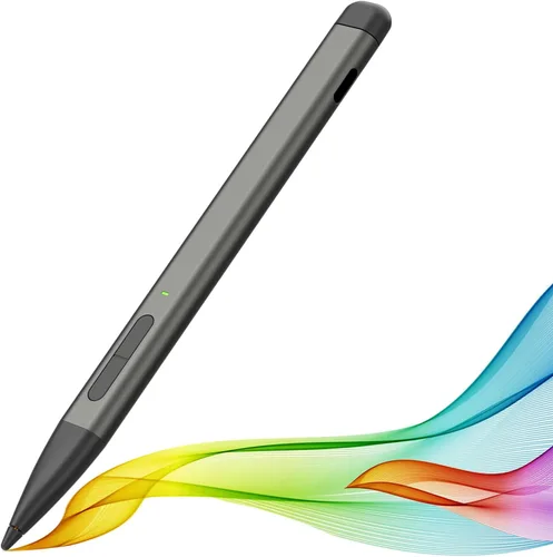 Miniatura 11 de Lápiz capacitivo para Microsoft Surface, JvKzaen Lápiz delgado para Surface con 4096 niveles de presión, batería de larga duración de 66H, carga