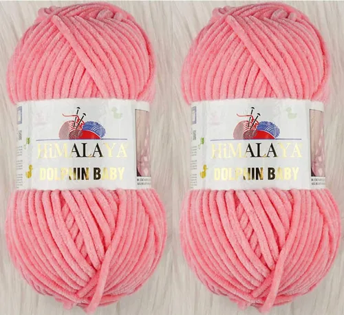 Miniatura 20 de Himalaya Dolphin 80301 - Ovillo de lana para tejer, 2 madejas, 264 yardas, 2 x 3.53 oz (80301)
