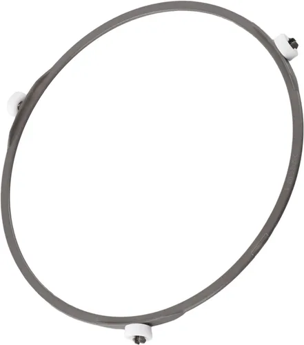 Miniatura 2 de Base de soporte giratorio para horno microondas con soporte giratorio de 3 ruedas, compatible con soporte de anillo de 7 pulgadas de diámetro