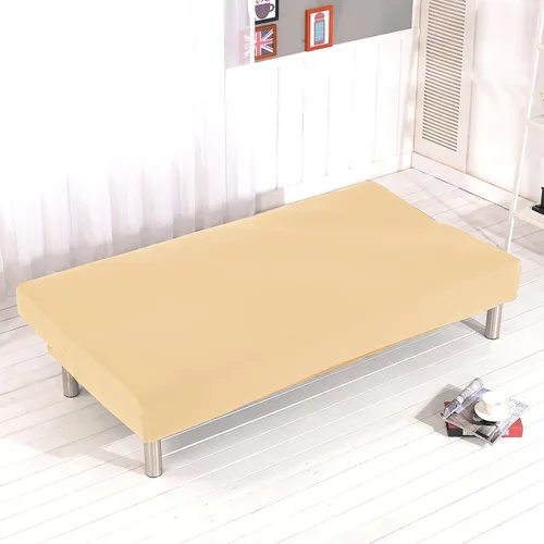 Miniatura 5 de Fundas de sofá sin brazos, elásticas de elastano, funda plegable para sofá cama, futón sin reposabrazos, protector de muebles para sala de estar