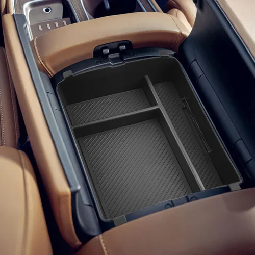 Miniatura 20 de SHAOHAO para 2024 2025 Hyundai Palisade Organizador de Bandeja de Consola Central para 2023 2024 2025 Hyundai Palisade Accesorios SE SEL XRT Limited