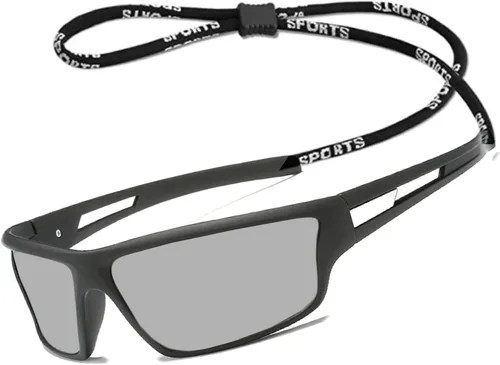 Miniatura 8 de Gafas de lectura para hombre, lentes de sol de transición fotocromáticas, lentes completas, para ciclismo, gafas cuadradas y deportivas vintage