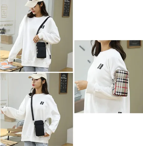 Miniatura 2 de Funda cruzada para mujer para iPhone 12, 13 Mini, 13 Pro Max, BLU G90 Pro, G9 Pro, G91 Pro, S Balloon
