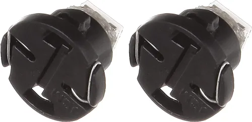 Miniatura 6 de cciyu Paquete de 20 bombillas LED T4.7 rojo 1-5050-SMD Neo Wedge A/C 12V