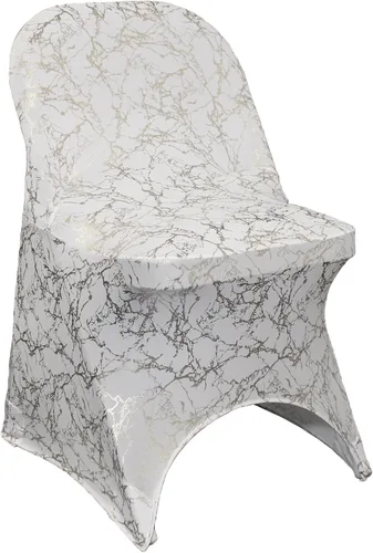 Miniatura 64 de YOUR CHAIR COVERS - Funda para silla plegable de elastano azul claro - Funda de cojín tapizada plegable elástica ajustable extraíble lavable