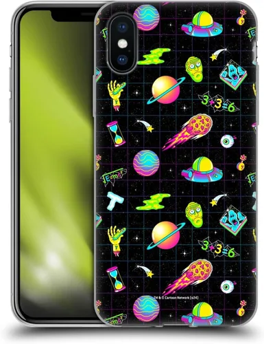Miniatura 116 de Head Case Designs Funda de gel con licencia oficial de Rick and Morty Aliens Season 3 [protección de grado militar] compatible con Apple iPhone 12