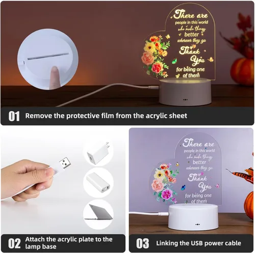 Miniatura 5 de Regalo de agradecimiento para mujeres, regalos inspiradores para compañeros de trabajo, profesores, enfermeras y amigos, recuerdo de despedida