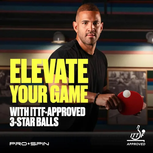 Miniatura 8 de PRO-SPIN Ping Pong Balls – 3-Star ITTF-Approved Premium Table Tennis Balls High-Performance 40+ ABS Professional Quality for Indoor & Outdoor