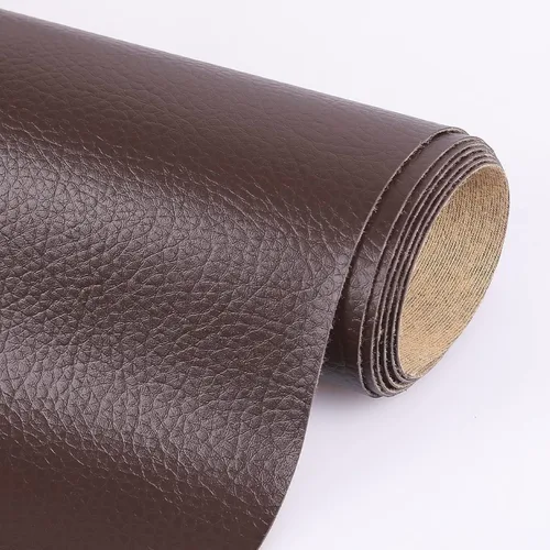 Miniatura 24 de Tela de Tapicería de Vinilo de Cuero Sintético por Yarda 55" de Ancho Material de Cuero Sintético Suave en Láminas para Muebles Marino Manualidades