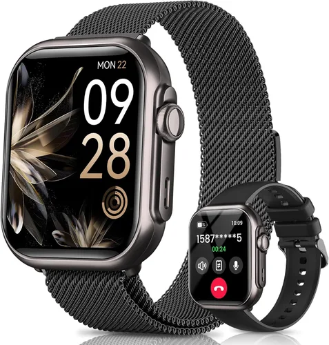 Relojes inteligentes para mujer Reloj Mujer reloj inteligente con 30 días de duración de la batería SpO2 monitor de frecuencia cardíaca para dormir,