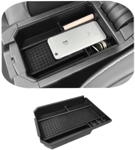 Miniatura 11 de Bandeja de consola central, caja de almacenamiento compatible con Land Rover Discovery Sport 2015, 2016, 2017, 2018, 2019, organizador de puerta
