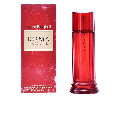 Laura Biagiotti Roma Passione para mujer – Aroma floral afrutado – Abierto con grosella negra, pomelo rosa y mandarina italiana – Perfecto para una