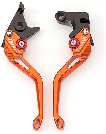 Miniatura 10 de Palancas de freno de embrague CNC cortas ajustables para carreras de motocicleta Scrambler Cafe Racer 2019-2020 Hypermotard 1100/S/EVO SP 2007-2012