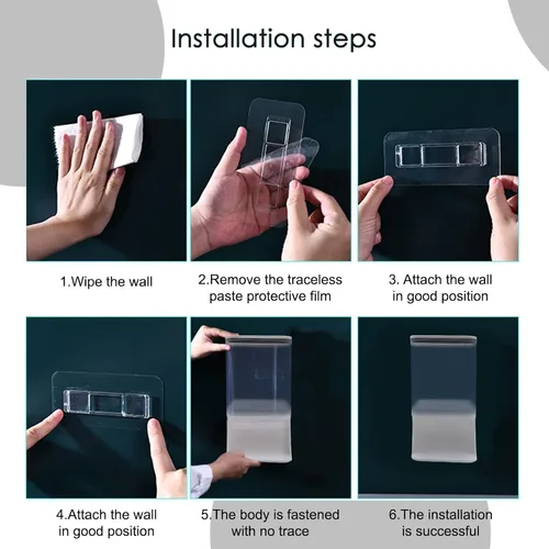 Miniatura 3 de Dispensador de detergente para lavandería, dispensador de detergente para ropa de pared con soporte para tazas de espiga, adecuado para cuentas