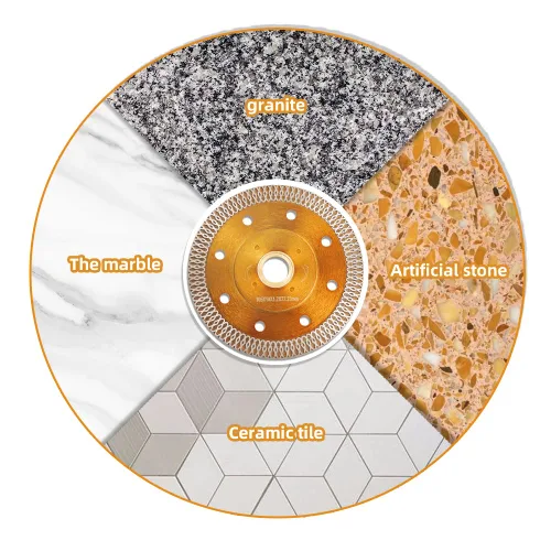 Miniatura 5 de 3 unids/lote 4 "diamante hoja de sierra super fina porcelana azulejo para granito mármol baldosa cerámica