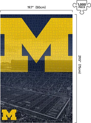 Miniatura 2 de FOCO NCAA Stadium - Rompecabezas de 1000 piezas PZLZ