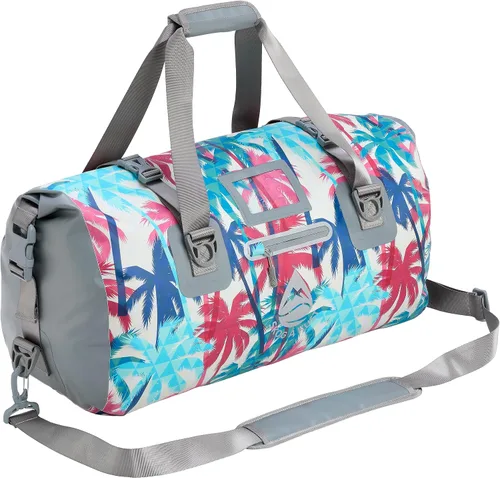 Miniatura 29 de Skog Å Kust Duffelsak - Bolsa de lona impermeable resistente para deportes, viajes y más, tamaños de 40, 60 y 90 litros, Negro, Deportivo/resistente